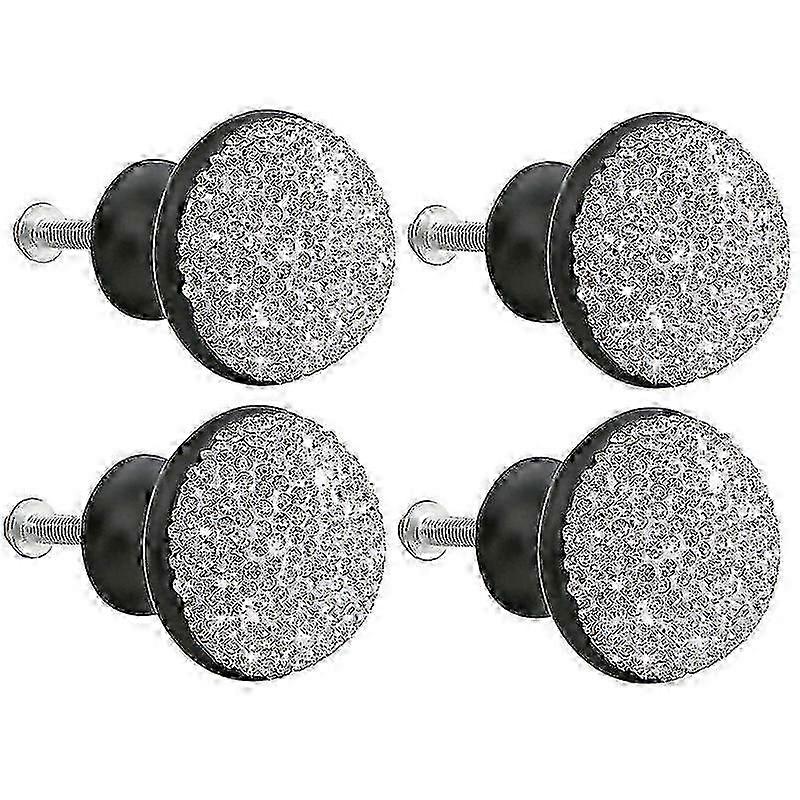 4pcs Shining Alloy Door Knobs