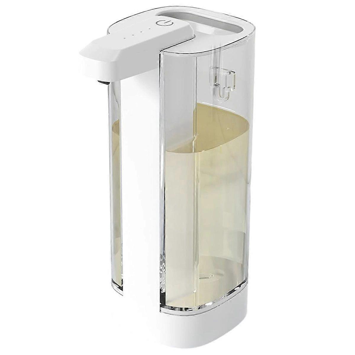 500ML Touchless Transparent Bottle IPX5 Waterproof USB Rechargeable Infrared Automatic Sensor Liquid