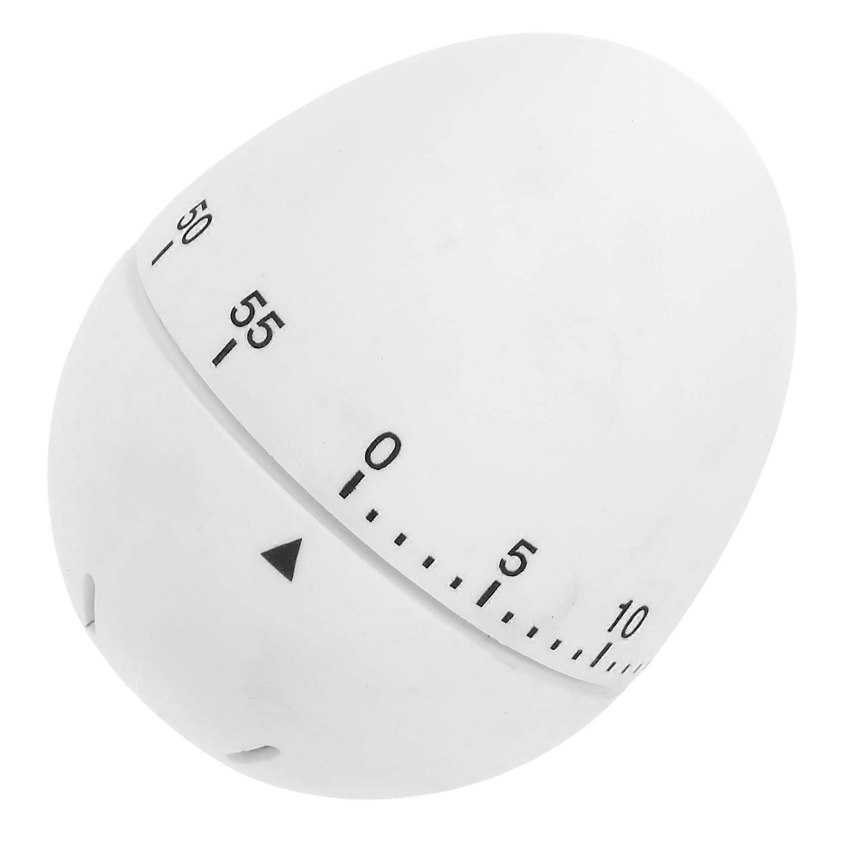 Cute Egg Shaped Mechanical Kitchen Timer for Cooking No Battery Required Durable Design