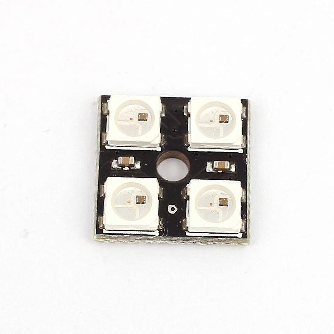 WS2812B LED Module 4Bit RGB Pixel Light Board with True Color Display and Speed Data Transfer