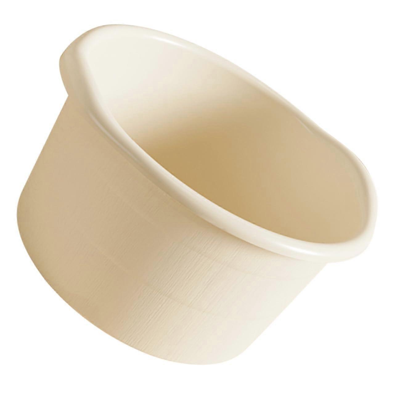 Foot Soaking Tub with Compact SpaceSaving Design, Durable Plastic Foot Bath Basin for Home Use