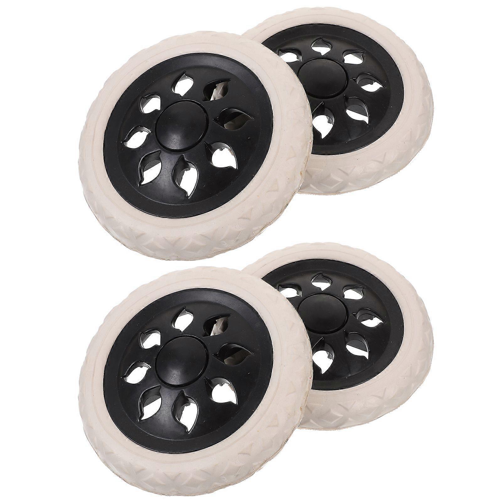 4Pcs Gepäck Warenkorb Caster Räder Warenkorb Rollen Trolley Rollen Ersatz