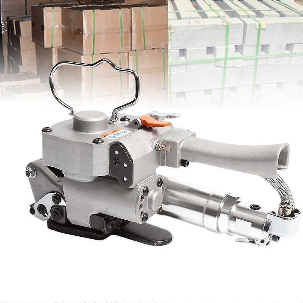 Pneumatic Strapping Machine with Fast Welding Cycle and  Tightening Force for Pallets and Boxes A19