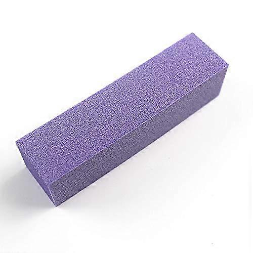 Purple Nail Buffer Block Nail Sponge Buffer for Smooth Nail Surface Manicure Pedicure