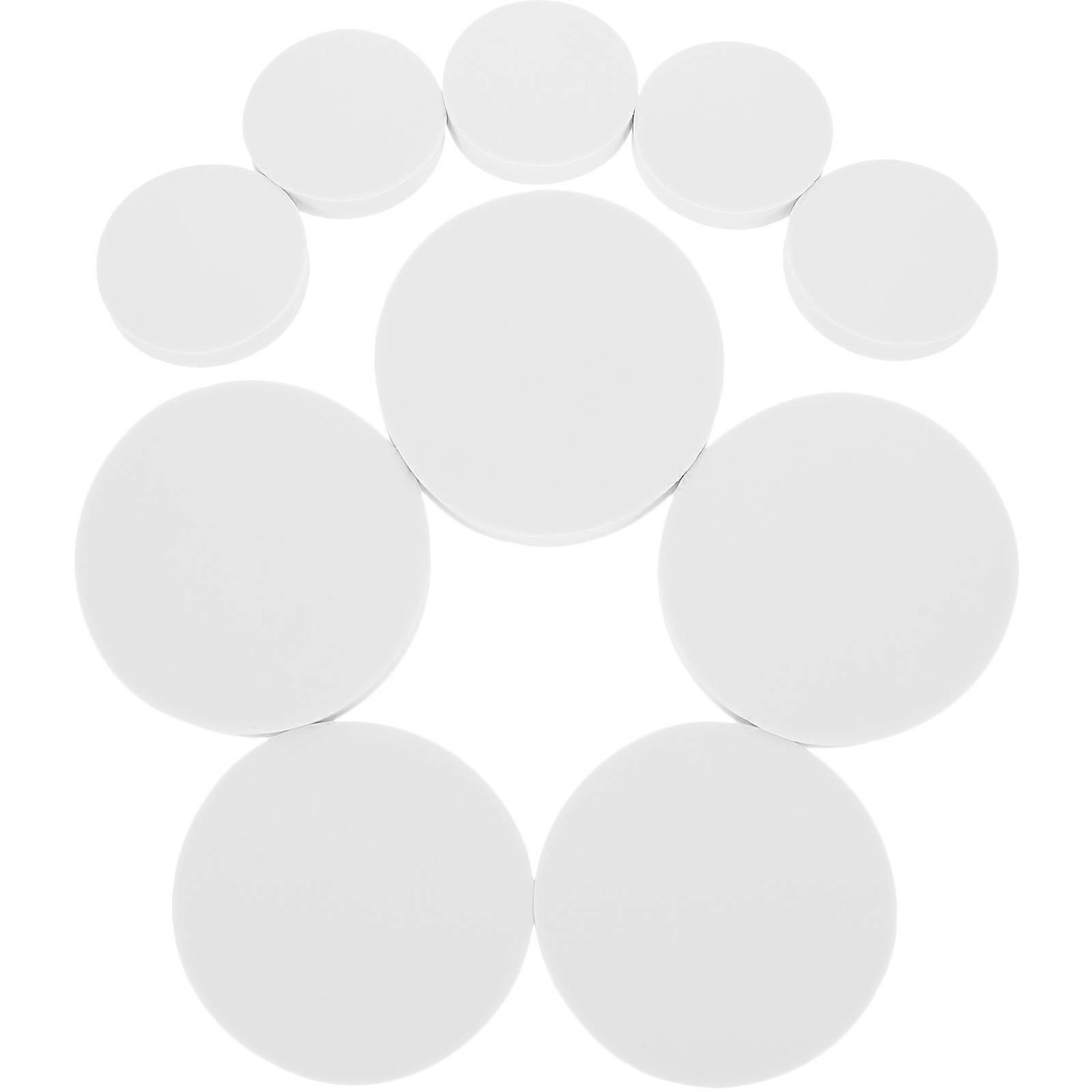 Rubber Carving Blocks for DIY Rubber Stamp Craft Making 24Pcs Set White