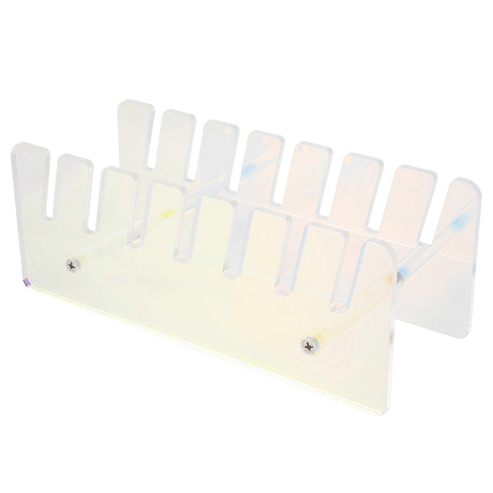Acrylic Hat Holder for Baseball Cap Display Storage 5Pcs Desktop Rack