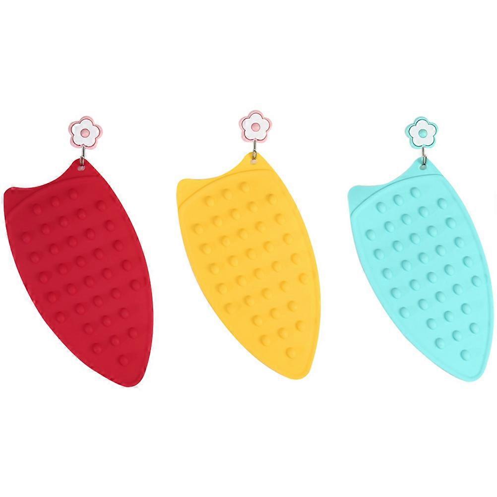 Sky Blue Insulation Board Silicone Iron Mat for Home Use 2Pcs