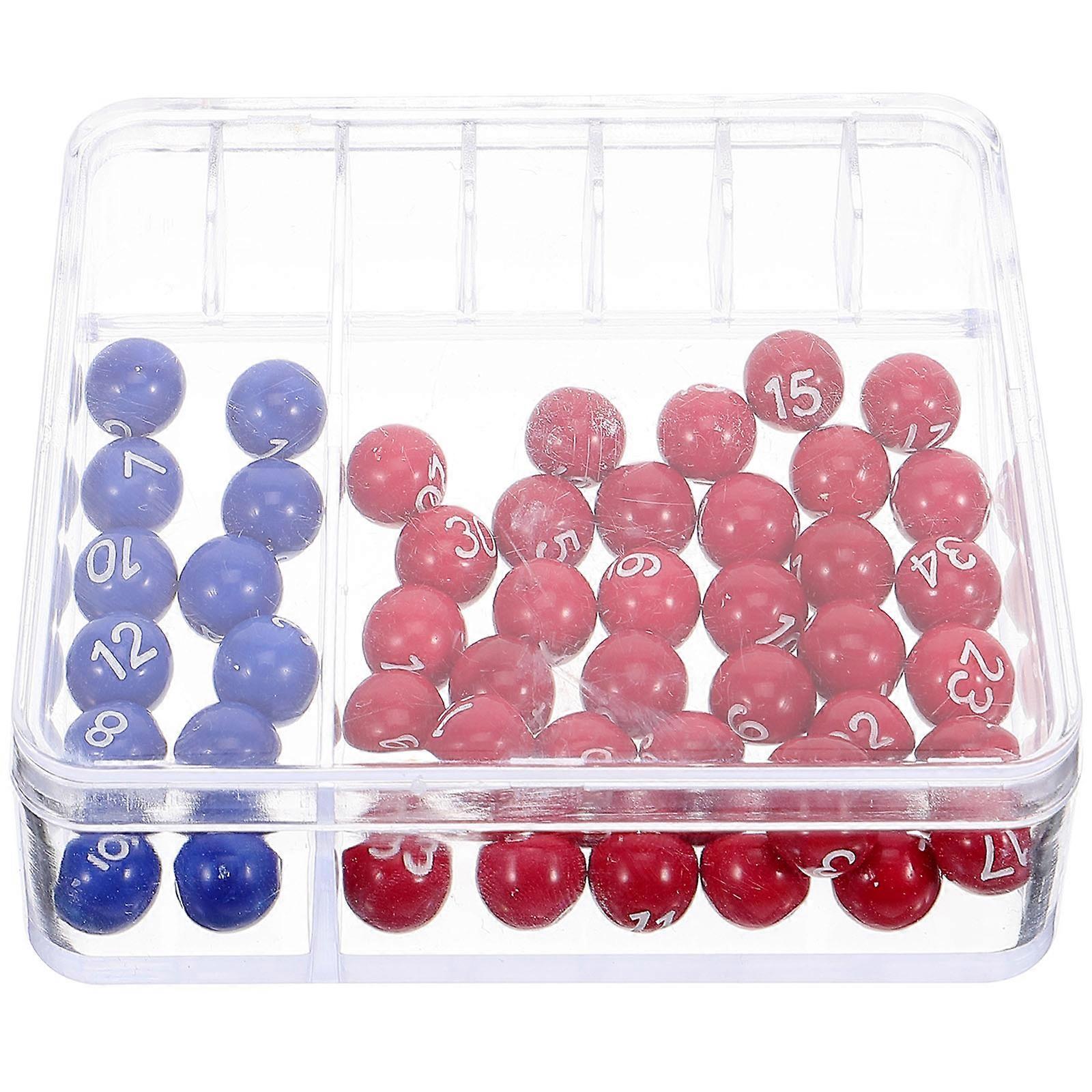 Mini Machine Number Picker for Party 1Set Acrylic Balls