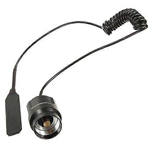 C8 Flashlight Remote Pressure Switch Tail Cap, Durable Aluminum Tactical Remote Light Control Accessory
