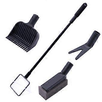 Akvarieborste Plast 4 i 1 Akvarierensningsborste Komplett Kit Set
