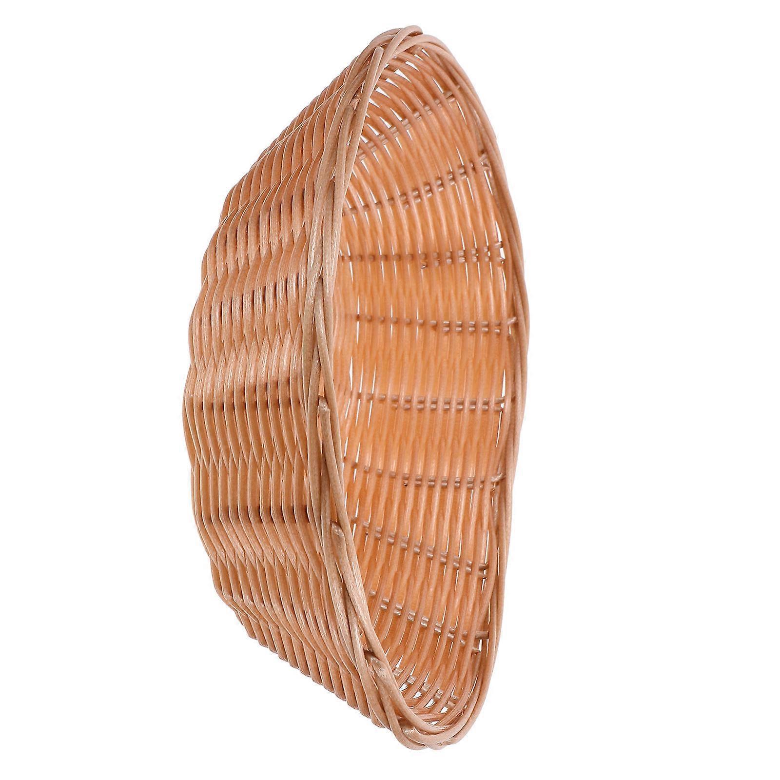 Woven Fruit Basket for Storage with Design