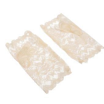 Women Lace Gloves for Sun Protection 1Pair Decorative Floral
