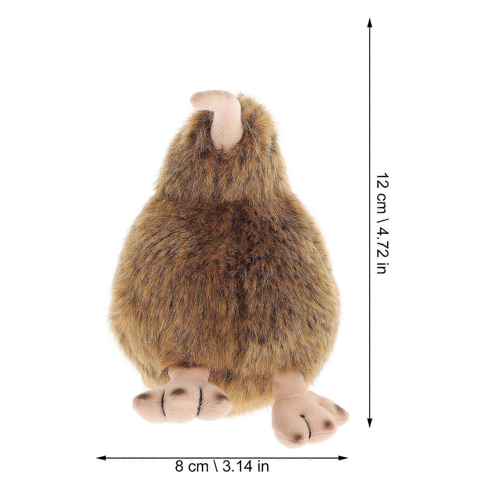 Peluche Kiwi Oiseau Marron
