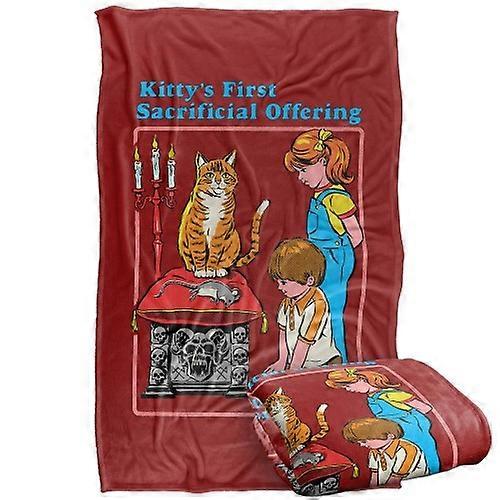 Steven Rhodes Kittys First Offering Soft Touch Blanket