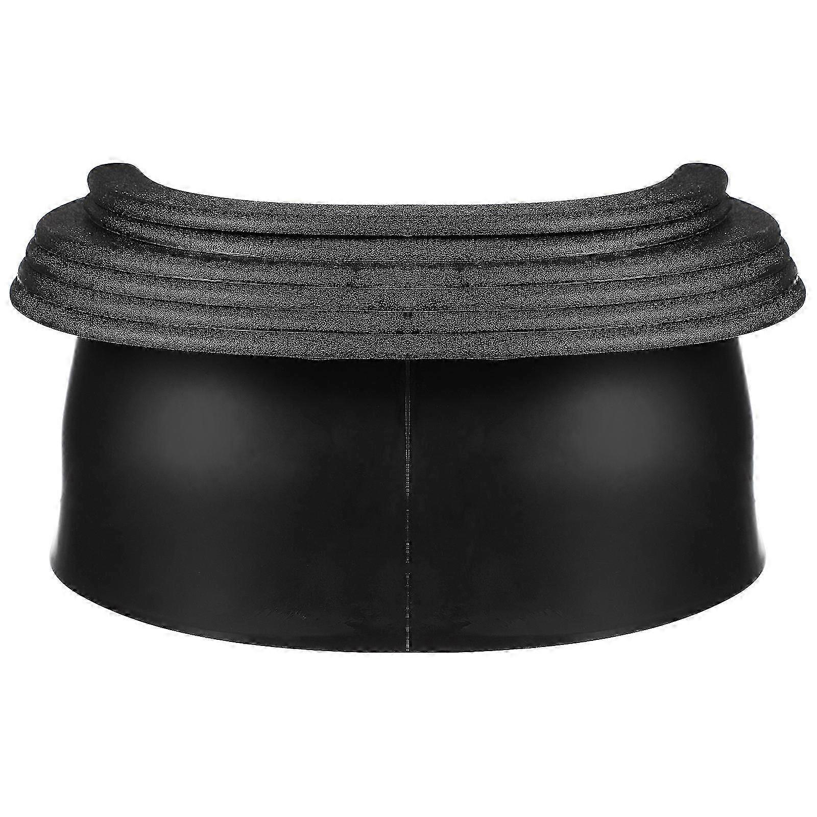 Black Plastic Billiards Table Pocket Liners, 6Pcs Set