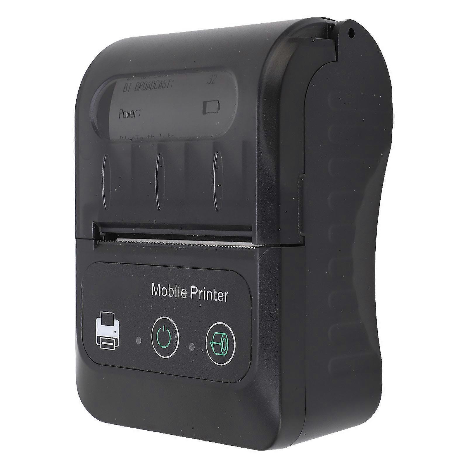 58mm Portable Mini Thermal QR Code Printer 2in Cordless USB Receipt Ticket Thermal Printer for Android