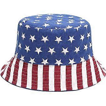 100% Cotton Bucket Hat for Women Men, Packable Sun Protection Beach Hat, Breathable Outdoor Cap