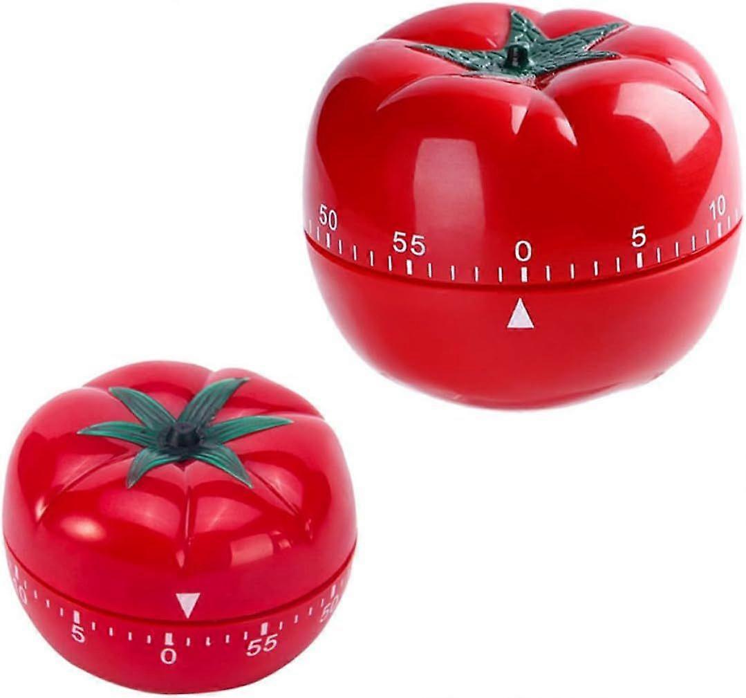 Tomato Shape Kitchen Timer Mechanical Countdown Cooking Manual Baking