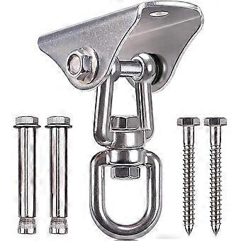 1000 Lb Capacity 360 Swivel Swing Hangers, Heavy Duty Swing Hooks With 4 Screw For Concrete Ceiling