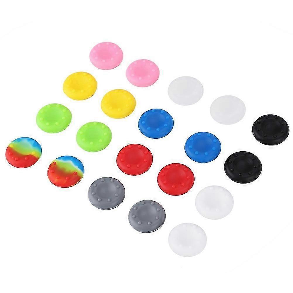 20 Pcs Controller Accessories Joystick Antiskid Cap Case for PS2/PS3/XBox One/360