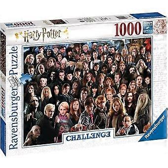 RAVENSBURGER - Puzzle Harry Potter 1000 pièces (Challenge Puzzle) - Fantasy - Mixte - A partir de 14 ans