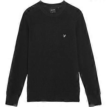 Lyle & Scott Mens Ribbed Raglan Jumper
