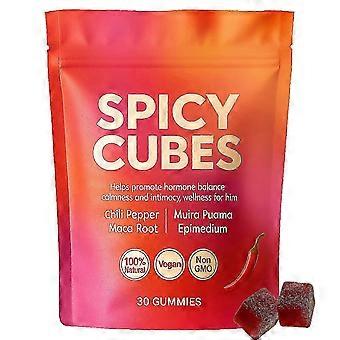 30 Counts Pack of Lignosus Spicy Cubes Nutrition Gels & Chews