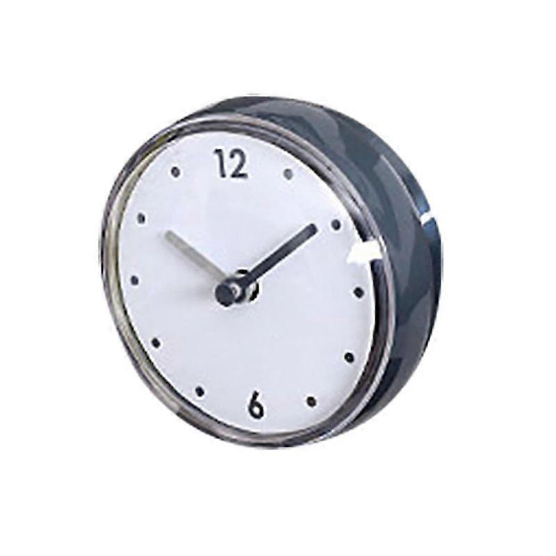 New Bathroom Kitchen Waterproof Suction Cup Wall Clock Decor Shower Timer Decor