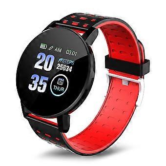 119Plus Waterproof Heart Rate Sleep Monitoring Pedometer Fitness Smart Bracelet