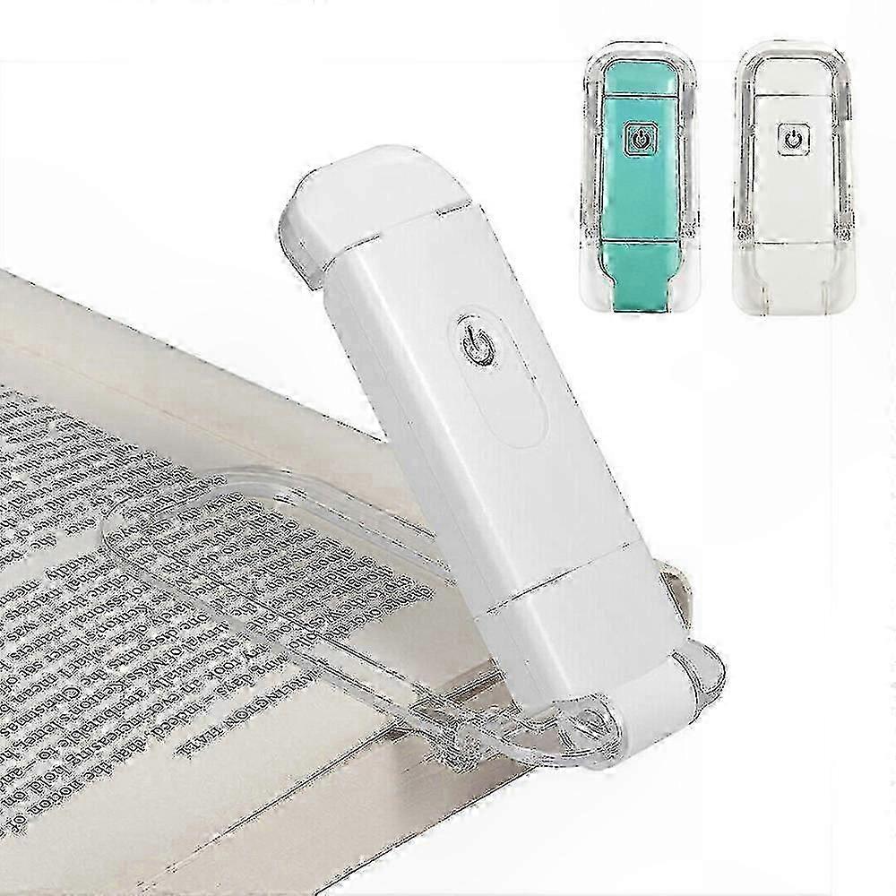 Foldable LED Book Light with Clip for Reading Accessories Tools