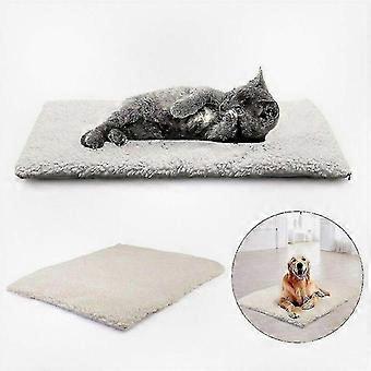 Self-Warming Pet Mat for Dogs and Cats, Cozy Heated Bed Blanket for Small Animals