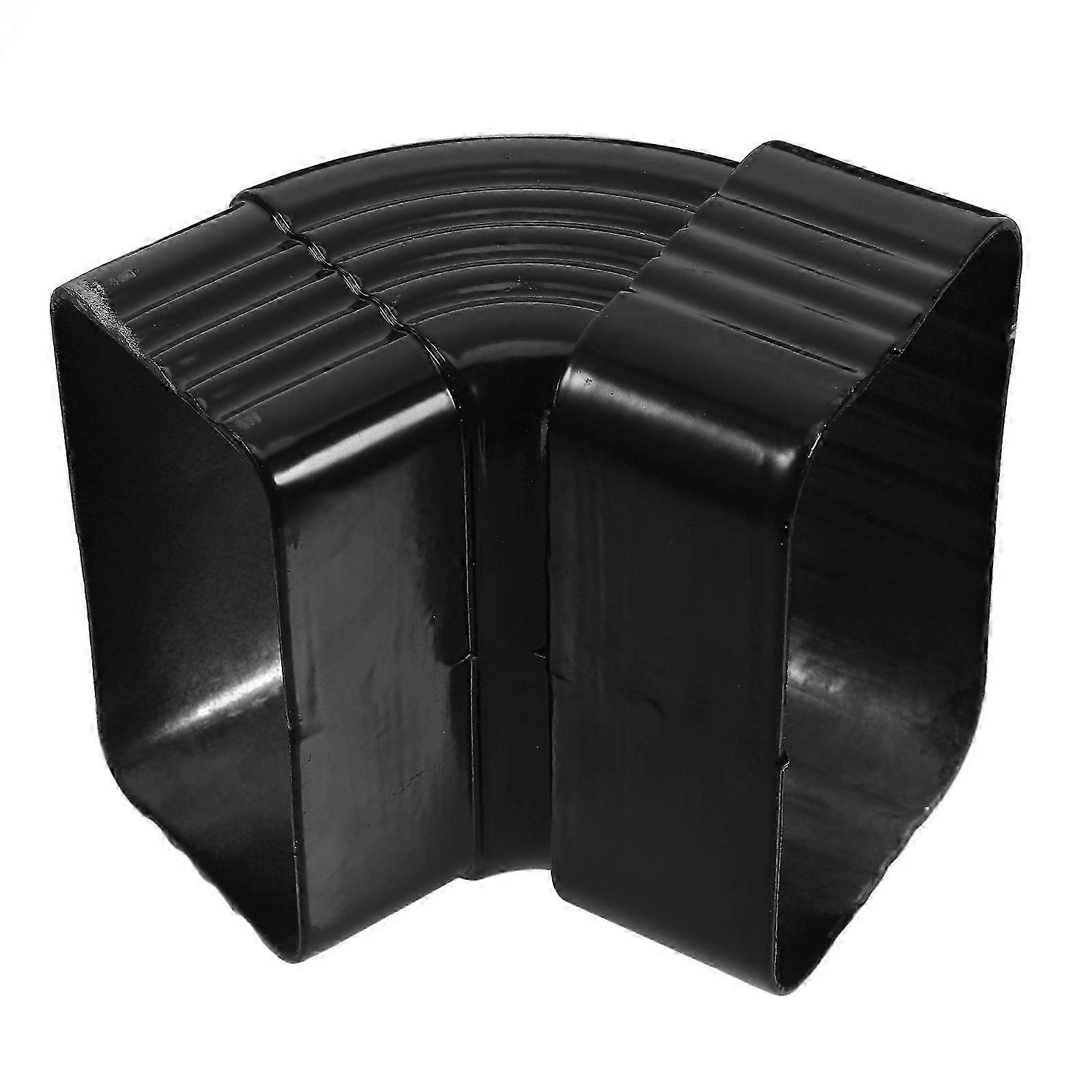 Downspout Elbow 2Pcs Bend Angle Fitting Alloy Rain Pipe Adapter