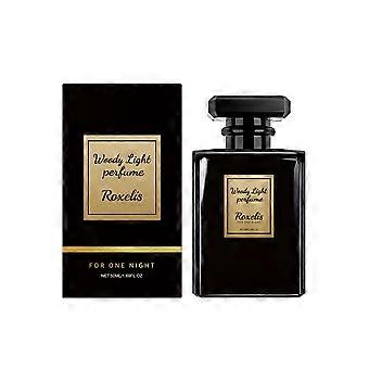 Perfume de colônia de madeira Roxelis, fragrância duradoura, elegante, fresco e natural eau de toilette, perfume de colônia portátil para negócios sênior