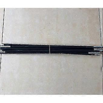 Ersatzstangenset für Trampolinstangen aus Fiberglas mit Kappen, 4,27 m (14 Fuß), kompatibel mit gebogenen Stangen, 3,81 cm (1,5 Zoll) Durchmesser