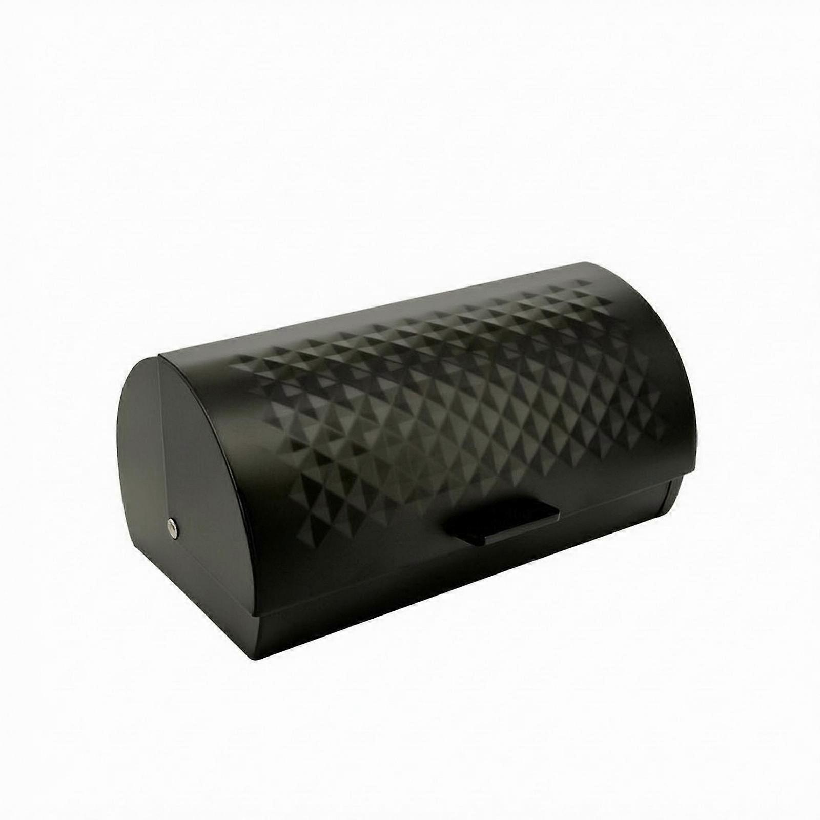 Stainless Steel Bread Box Pull Handle Roll Top Bread Box Easy Reach