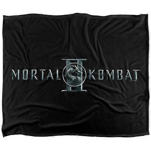 Mortal Kombat 2 Logo Soft Touch Blanket