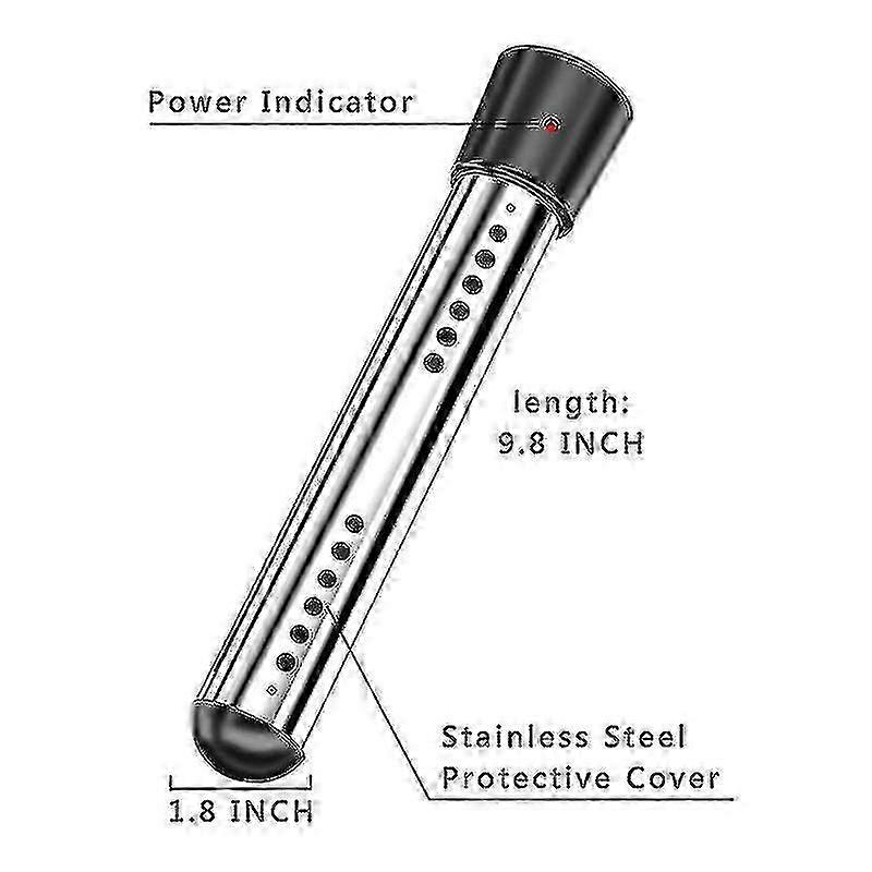 Smart Timer 3000W Immersion Heater Auto Shut Off for Pool Use