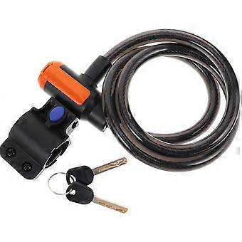 Bike Accessories Steel Cable Lock for Portable Anti Theft Use