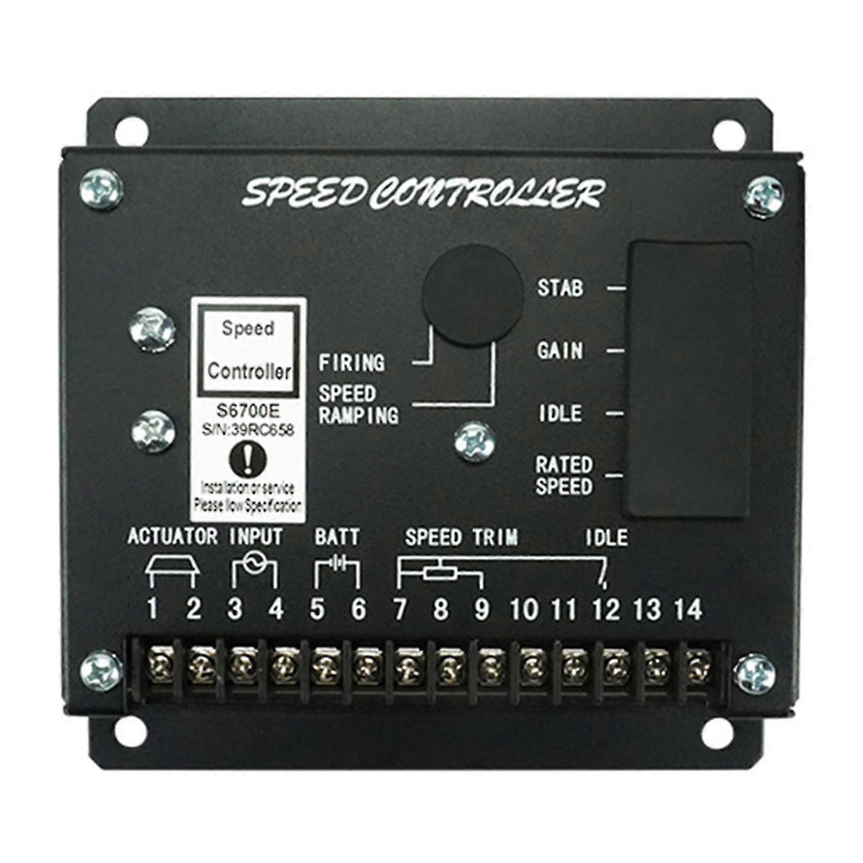 Electronic Speed Controller Compatible with S6700e AVR Generator Control Panel for Ge