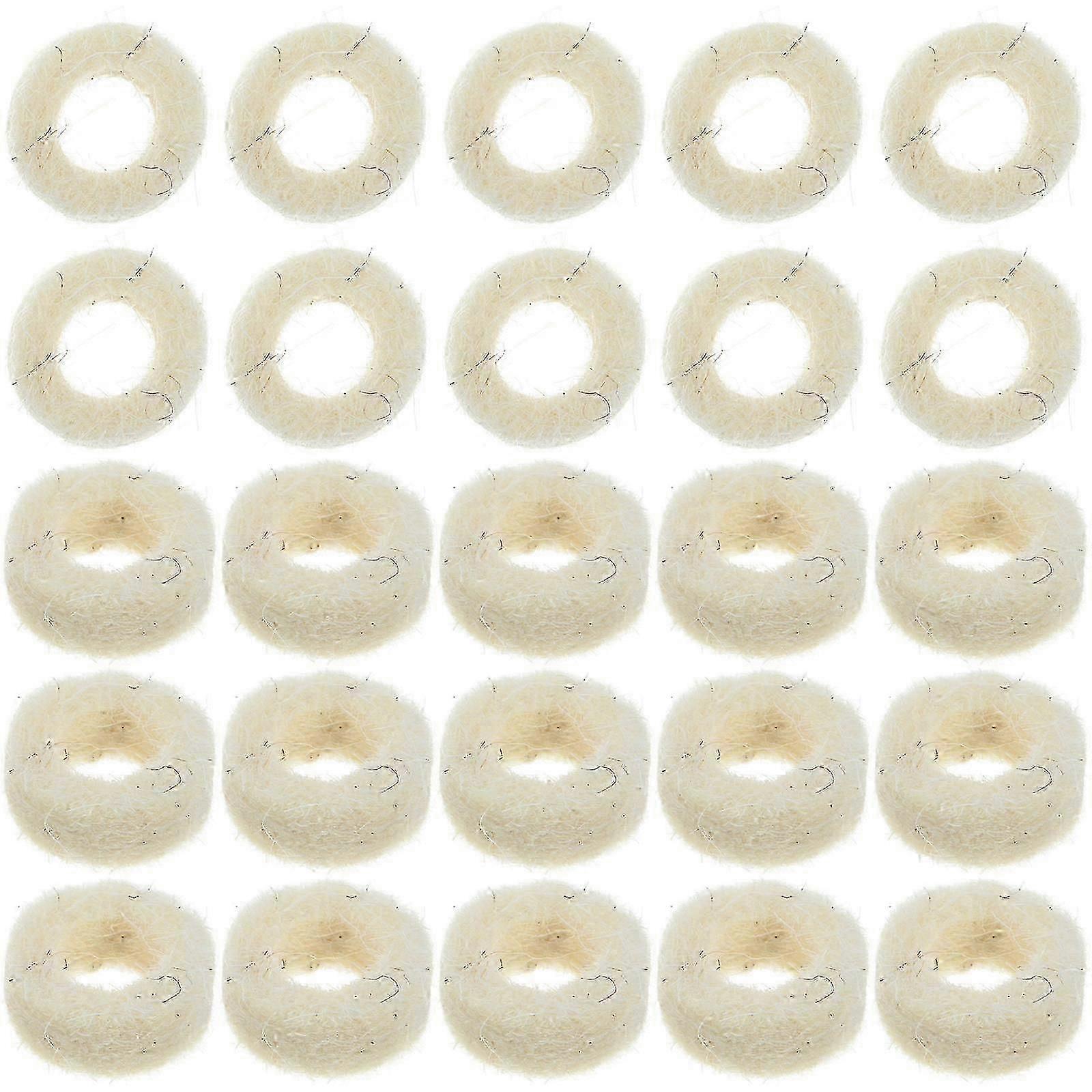 Felt Washers Mechanical Wool Felt Washer compatible with Replacement 400Pcs