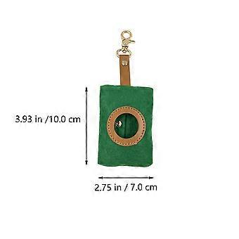 Waste Bag Holder Pet Poop Bag Dispenser for Storage 1Pcs Dog Poop Green
