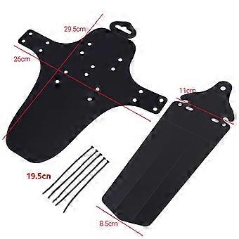 Bike Mud Baffle MTB Mud Guard Front Tire Wheel Fenders MTB Road Cycling Front Mud Baffle Fix Gear Wings for Bicycle Accessories