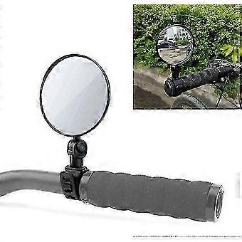 Universal 360 Rotate Adjustable Bicycle Rearview Handlebar Wide-angle Convex Mirror Cycling Rear View Mirror