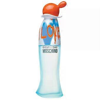 Moschino goedkope en chique ik hou van Eau de toilette spray 100ml