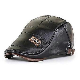 Gorra retro informal para exteriores con lengüeta de pato y plumón para personas de mediana edad y mayores.