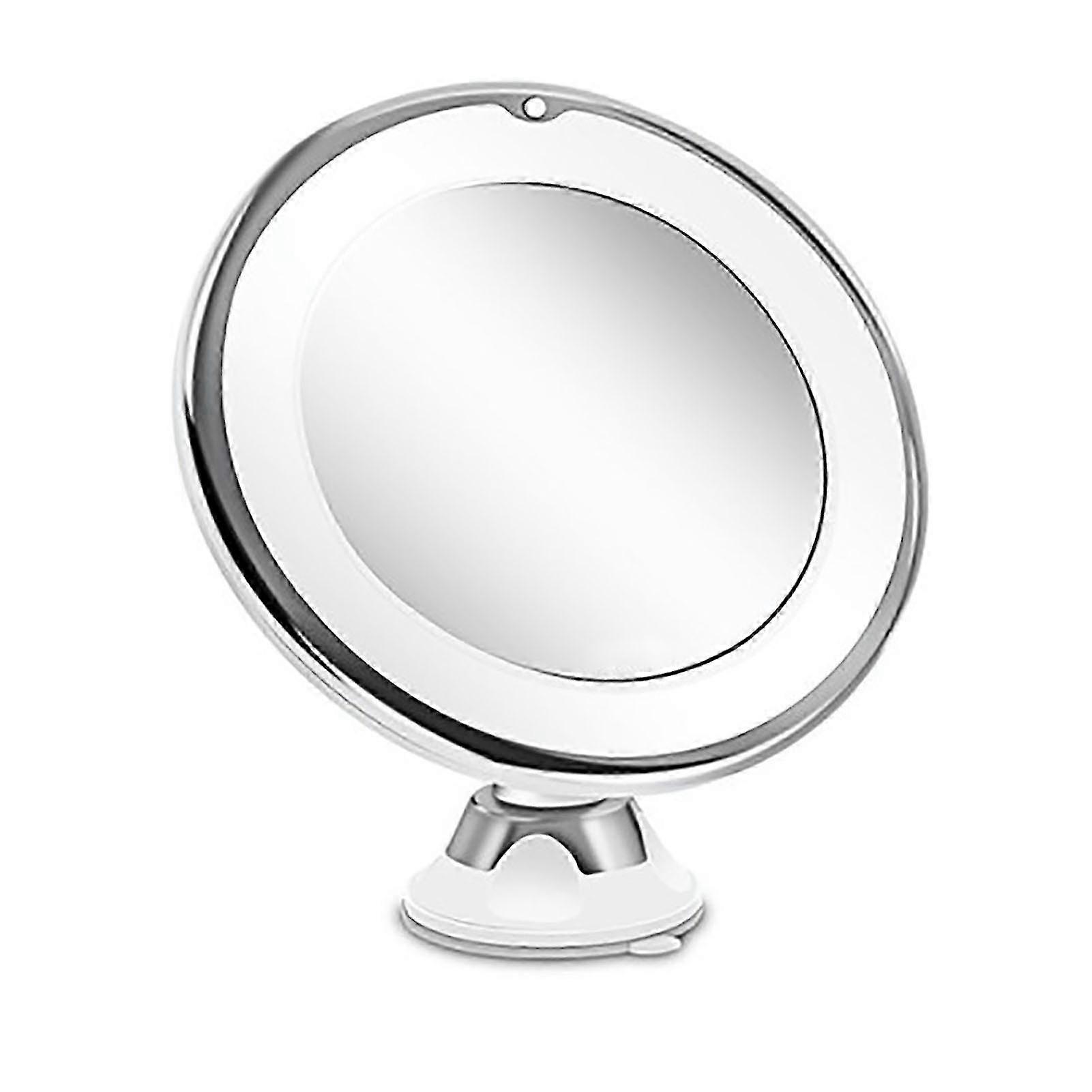 10X Suction Cup LED Mirror