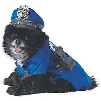 Rubie's Police Dog Pet Costume, Pequeno