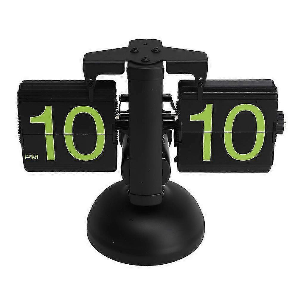 Automatic Flip Page Clock Home Retro Balance Page Turning Table Clock