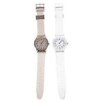 Children Plastic Watch Kids Watch compatible with Students 2Pcs Lightweight Waterproof