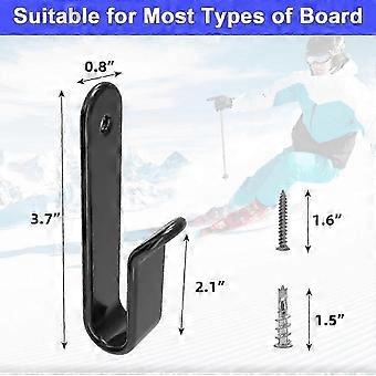 2-Pack Horizontal Board Wall Mount Clips